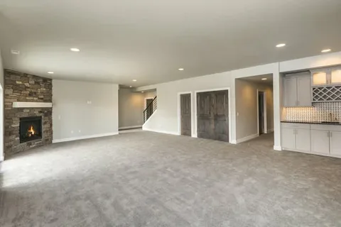 finished basement design and build by delghavi design and build in heart of Toronto, Ontario